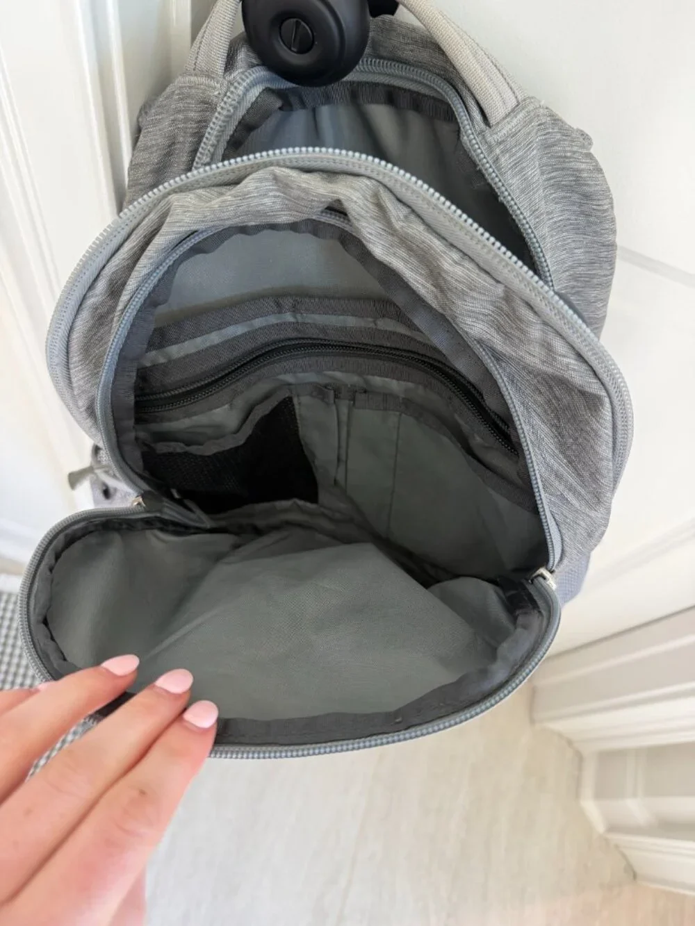 The North Face Jester Gray Back Pack